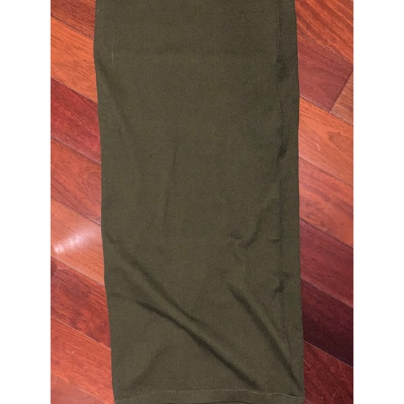 Fashion Nova Dresses & Skirts - Olive ribbed tube dress Fashion Nova